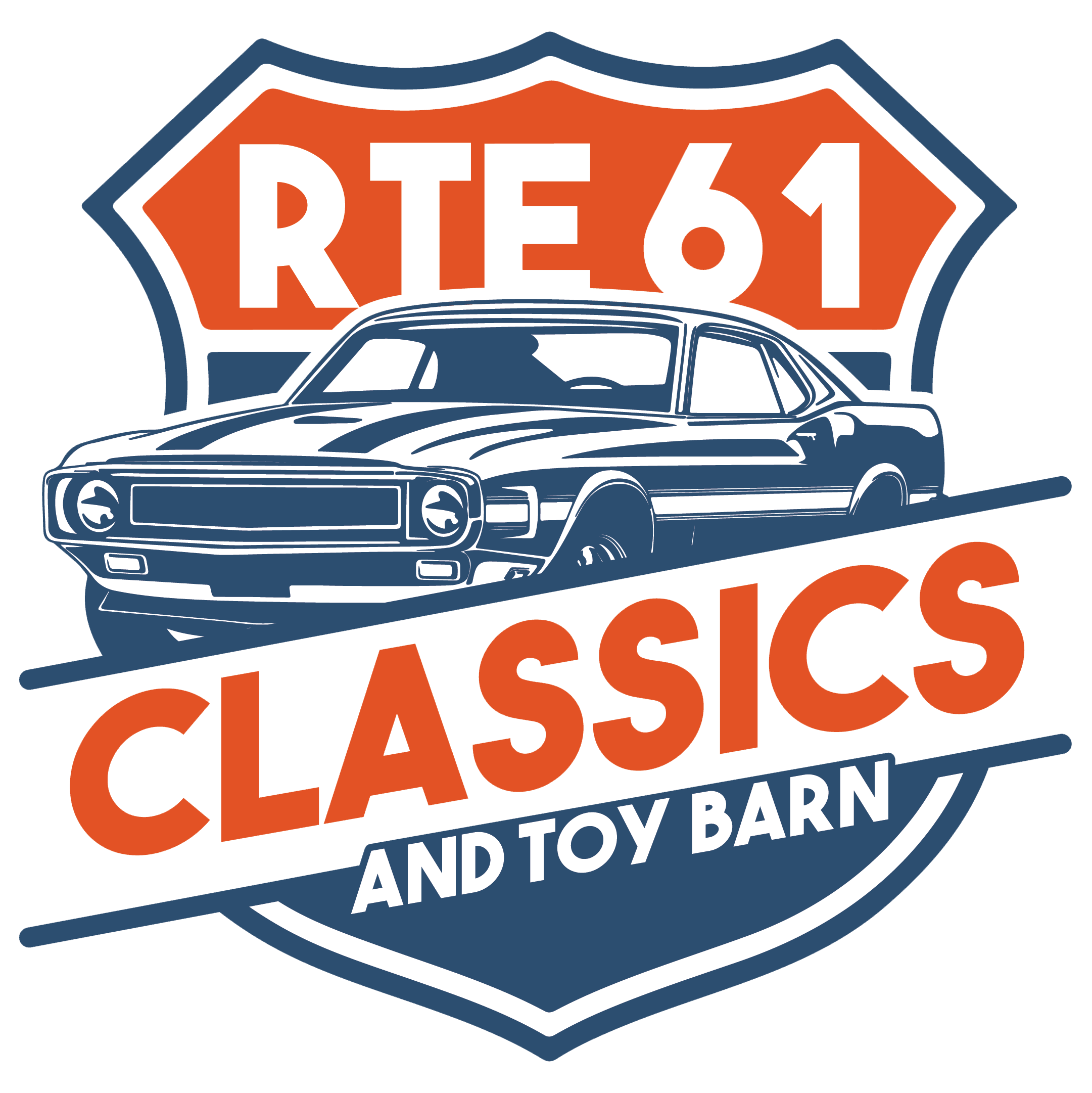 RTE 61 Classics & Toy Barn logo
